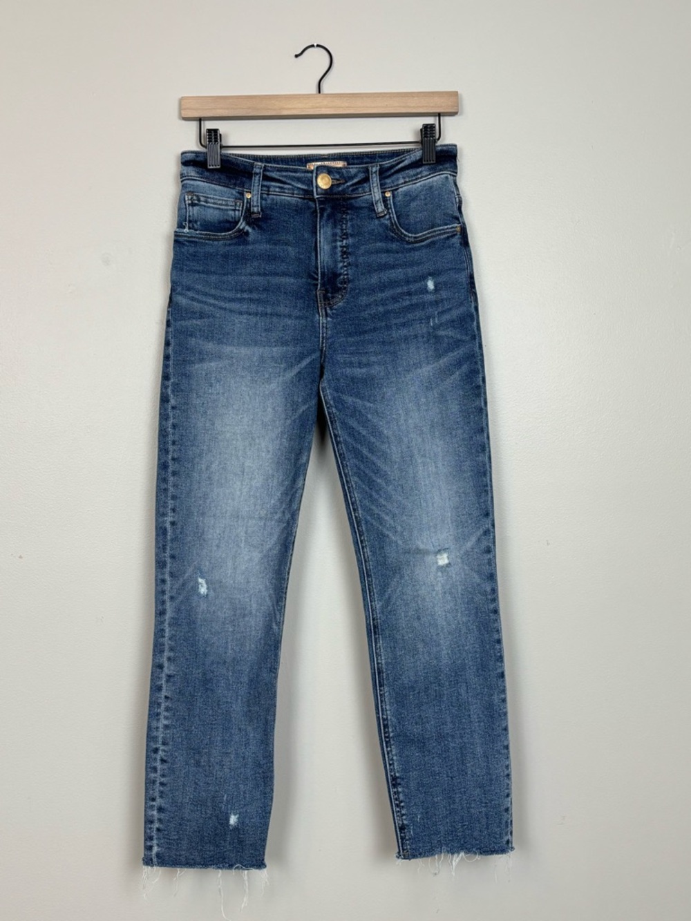 Kut From The Kloth Jeans Womens 2 Rachel Fab Ab Mom Jean High Rise Denim in Blue